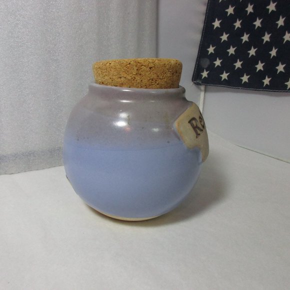 Handcrafted Pottery Jar & Stand Retirement Money Fund - Picture 11 of 12
